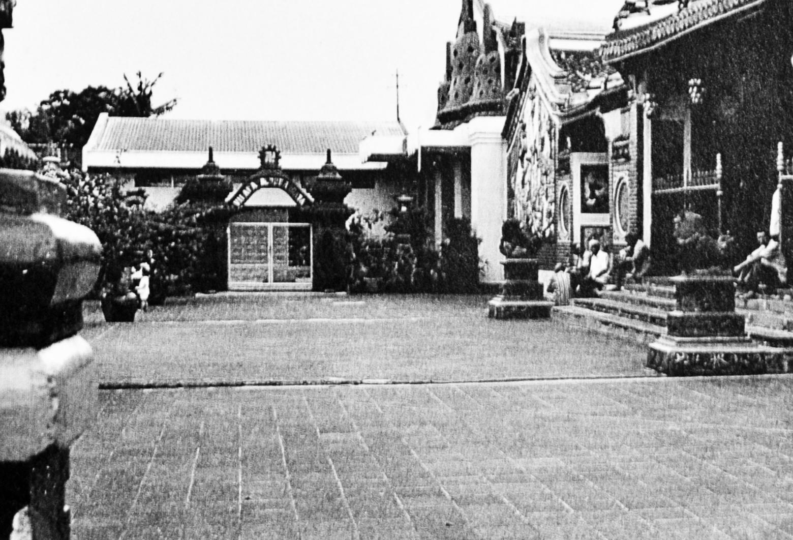Chinese Temple in Indonesie training area