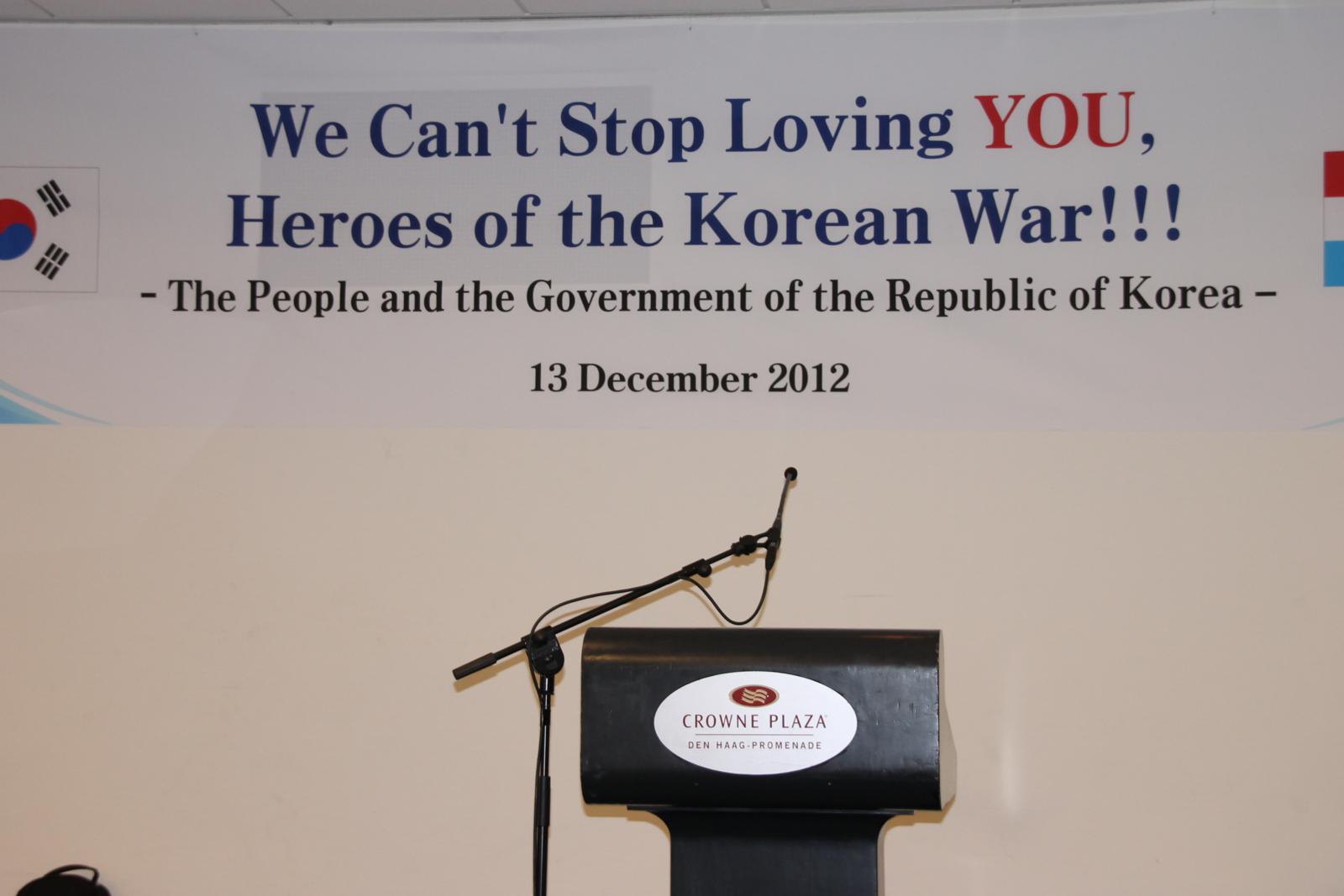 Korea War Veterans Herdenking 2012 1