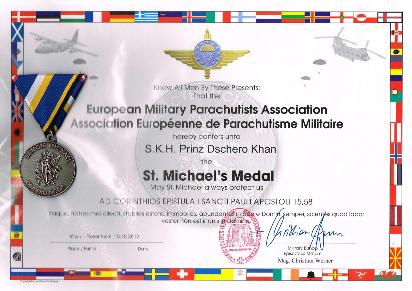 Medal St Michaels 3