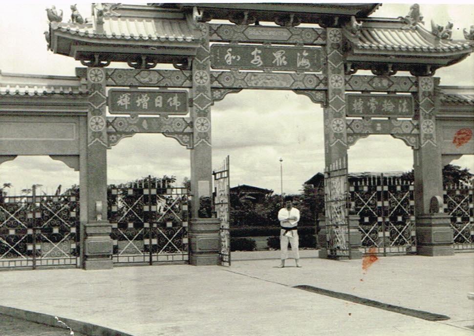 thailand klooster poort